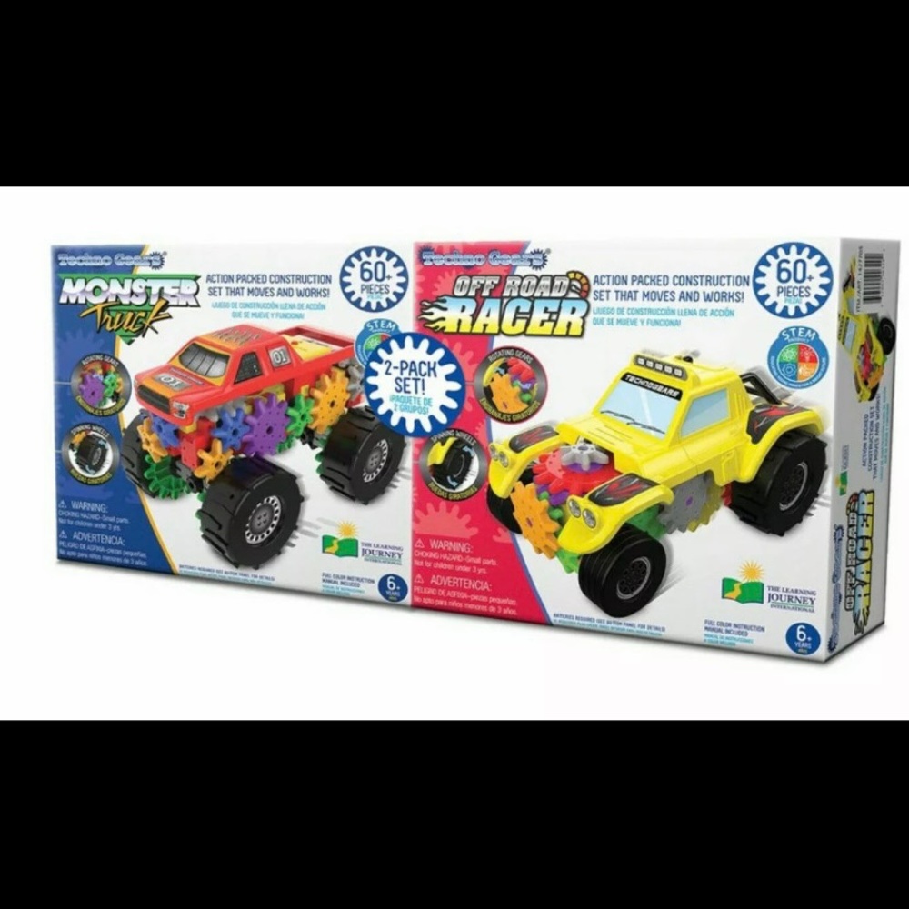 Techno gear monster truck. (6+)